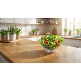 Resim Selka Home Cam Salata Kasesi Şeffaf 
