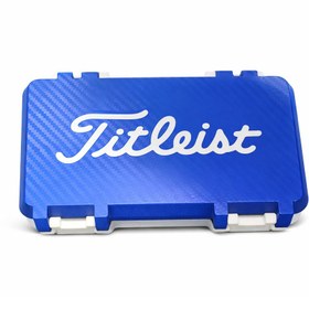 Resim OEM Kapaklı 6’lı Golf Topu Saklama Kutusu - Sert Plastik Taşıma Kutusu - Golf Top Organizer Box 