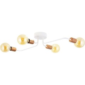 Resim Retro Akrep Modern 4'lü Plafonyer Avize 