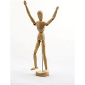 Resim Periboia Ahşap Robot Model 1 