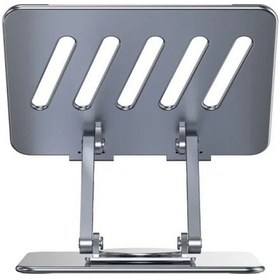 Resim 360 Derece Döner Katlanabilir Alüminyum Notebook Standı 