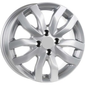 Resim CMS-985-07 6.0x15"-4x100 ET35 67.2 Racing Silver Jant (4 Adet) 