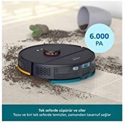 Resim Philips 2000 Serisi XU2100/15 Çöp İstasyonlu Akıllı Robot Süpürge 