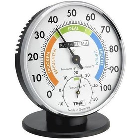 Resim Tfa Masaüstü Renkli Analog Termometre Higrometre N11.653 