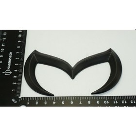Resim Mazda 2 3 5 6 Cx Miata Mat Siyah Metal 3m 3d Bagaj Logo 