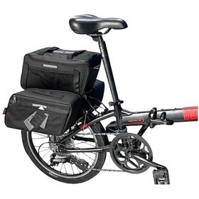 Resim Procycle Katlanır Bisiklet Termal Çanta Heybe Seti 3lü Siyah Gri 