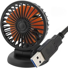 Resim PINUKS Vantilatör Torpido Üstü Tek Fanlı Ayarlı 12V USB Çıkışlı Oto Aksesuar Premium 