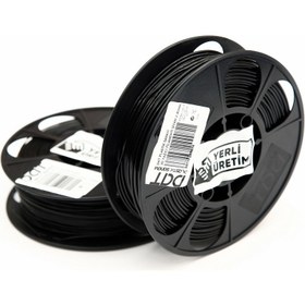 Resim Dat Plastik Yerli Üretim Pla 3D Filament Siyah 1.75MM 