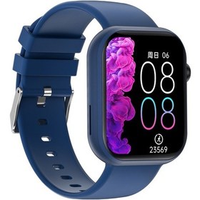 Resim Geeroyoo JZR GY 1.83" Hd Dokunmatik IP67 Su Geçirmez 20+ Spor Modu Android İos Uyumlu Unisex Fitness Takipçi Akıllı Saat 