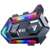 Resim Deanb Y020 Ip67 Sesli Asistan Rgb Hd Ses Bluetooth Intercom 