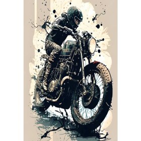 Resim Bebo Store Extreme Spor Motor ve Bisiklet Kullananlara Özel Desenli Buff Boyunluk Bandana Balaklava (Moto-8) 