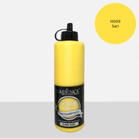 Resim Cadence Hybrıd Akrilk Multısurfaces H-009 Sarı 500ml 