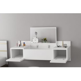 Resim Vivense Arnetti Zakkum Makyaj Masası, Beyaz 