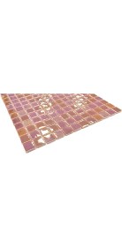 Resim MozaiKristaL Tüm Yüzeyler Için 25X25MM. Sedefli Lila 31,5X31,5CM. Fileli Cam Mozaik. (10 File=1m2 Fiyatıdır) 