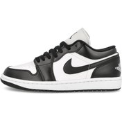 Resim Nike Air Jordan 1 Low 'Panda' Siyah Beyaz Kadın Spor Ayakkabı - DC0774-101 