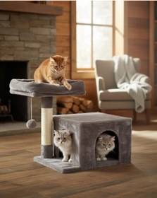 Resim Reyo Pet Komfor Stepli Yuvalı Kedi Tırmalaması 