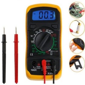 Resim Xl830l Multimetre Dijital Ölçü Aleti Akım Voltaj Ölçer Avometre 