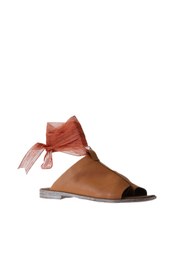 Resim Bueno Shoes Taba Deri Kadın Parmak Arası Terlik 01wn5008 