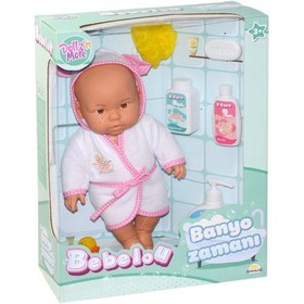 Resim 030031 Sunman. Bebelou Banyo Zamanı Bebek Seti. 35 Cm - 3 Yaş 