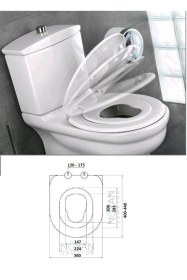 Resim Noyan Nkp Unıversal Çocuk Adaptörlü Klozet Kapağı , Çocuk Yetişkin Klozet Kapağı Beyaz 