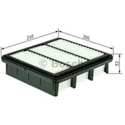 Resim Bosch 1457433969 Hava Filtresı Lancer 03- 
