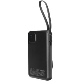 Resim S-Link M120 10000MAH PD20W + Qc3.0 18W 15W Magsafe + Watch Siyah LCD Taşınabilir Pil Şarj Cihazı Pow 