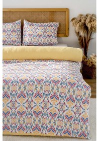 Resim Rivaistanbul Nivolia Çift Kişilik Nevresim Takımı Pamuklu Çok Renkli 