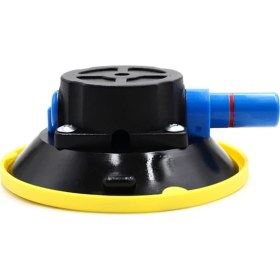 Resim Explosion1 4.5 Inç 125MM Içbükey Vakum Kupası Ağır Hizmet Tipi El Pompası Vantuz, Arabalar Için M6 Dişli Saplamalı (Yurt Dışından) 