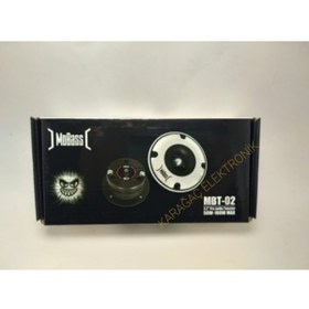 Resim Mobass Mbt-02 Mobas Tweeter 100w Max 50w Rms Neo Twteer Çift 