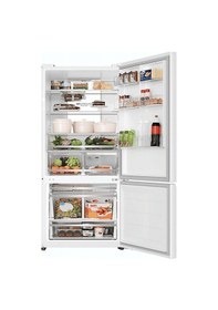 Resim Haier HDR5818DNPW 640 L No Frost Alttan Donduruculu Buzdolabı 