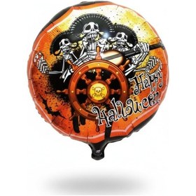 Resim Runaway Korsan Folyo Balon Halloween Ve Tematik Parti Dekoru Çok Renkli 