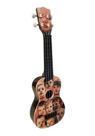 Resim Soprano Ukulele Bebek Desenli 