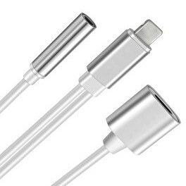 Resim Codegen CDG-CNV51 Lightning - 3.5 MM Stereo Dönüştürücü Çoklayıcı Adaptör 
