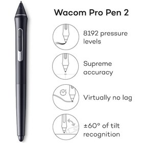 Resim Wacom Cintiq 22 DTK-2260 K0A Grafik Çizim Tableti 