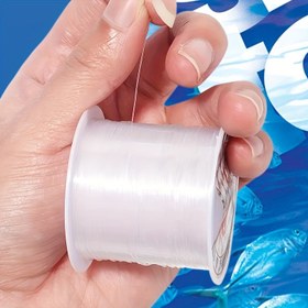 Resim 1 adet Balıkçılık Hattı PE Kordonu, Şeffaf Güçlü Tekli Balıkçılık Hattı, Balık Tutma, Balon Çelenk Asma Süsleme, Dokuma El Yapımı Delikli Dizeleme DIY için kullanılabilir 