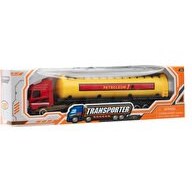 Resim Express Wheels Transporter Die Cast Tanker Kamyon Kırmızı 