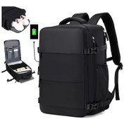 Resim Cloud011 Enoshı Büyük Kapasiteli 15.6 Laptop Çantası Sırt Çantası Black Diğer 