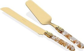 Resim Luna Oro Pasta Servis Seti 