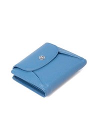 Resim Tergan Mavi Deri Kadın Cüzdan - S1cb00005714-k3a Mavi 