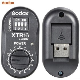 Resim Mufunye Godox Xtr-16 2.4g Kablosuz Alıcı, X1 Transmitter İle Uyumlu, Hızlı Senkron, Ttl Ve Non-ttl Flaşları Tetikleyebilir 