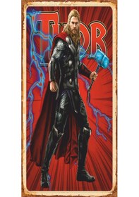 Resim thor süper kahramanlar mini retro ahşap poster 
