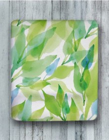 Resim Leaf Desen Bilek Destekli Mouse Pad Mousepad 