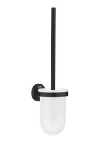 Resim Grohe Essentials Tuvalet Fırçalığı Mat Siyah - 1024682430 Siyah 
