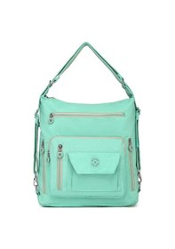 Resim Hem Sırt Hem De Omuz Kadın Çantası Smart Bags 1205 A.yeşil Yeşil 