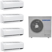 Resim Samsung WindFree Multi AJ080TXJ4KH/EA 8 kW 1 Dış + 4 İç Ünite (9+9+12+12) Duvar Tipi Klima 