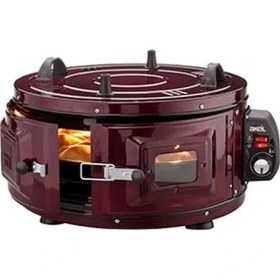 Resim Akel Termostatlı Fırın Bordo Renk 21-30 lt Hacim ile Pratik ve Güçlü Pişirme Çözümü 