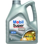 Resim Mobil Super 3000 Formula D1 5W-30 Tam Sentetik Motor Yağı 4 L 