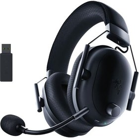 Resim Razer BlackShark V2 Pro (2023) - PC Premium Kablosuz E-Spor Kulaklığı (HyperClear Süper Geniş Bant Mikrofon, TriForce Titanyum 50mm Sürücü, HyperSpeed ​​Kablosuz, 70 Saat Pil) Siyah 