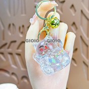 Resim Silver1 Bebek Makine Bebek Sevimli Karikatür Peluş Bebek Çanta Çekicilik Öğrenci Bebek Asılı Anahtar (Yurt Dışından) 