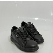 Resim 2885 Wickers Siyah-siyah Bağcıklı Kalp Detaylı Bayan Spor Ayakkabısı Siyah - Siyah 